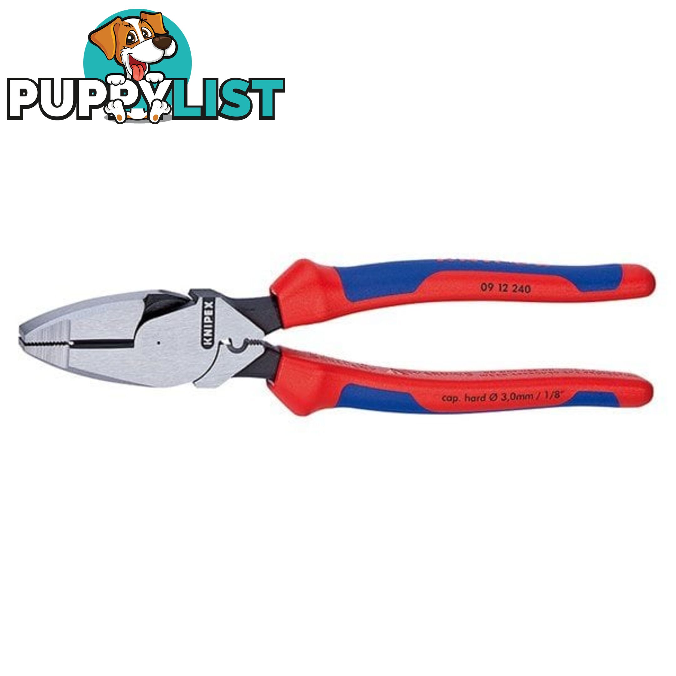 Knipex 240mm Linesman 's Pliers Comfort Grip SKU - 912240