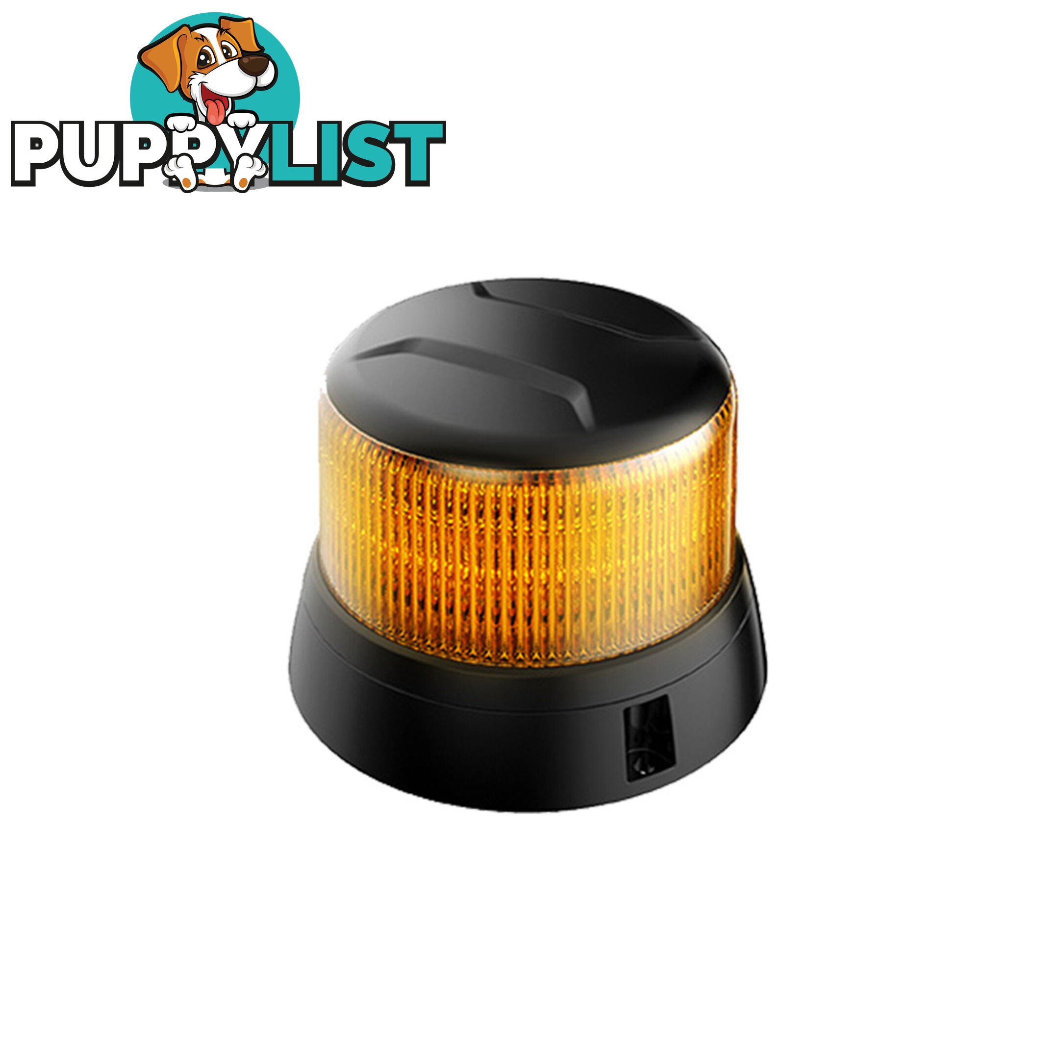 Whitevision10-30V Medium Profile LED Amber Beacon 84mm Stud/Magnetic SKU - BE350-ST, BE350-MG