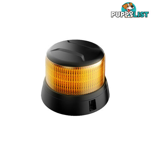 Whitevision10-30V Medium Profile LED Amber Beacon 84mm Stud/Magnetic SKU - BE350-ST, BE350-MG