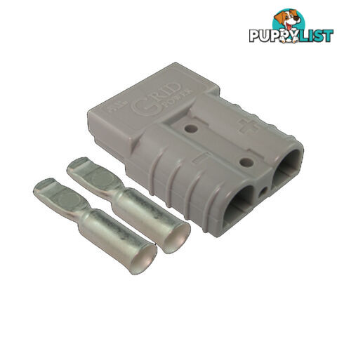 50 amp Anderson Plug Grey (Single) inc Terminals SKU - 10040