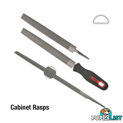 Cabinet Rasp Second Cut  - 250mm SKU - 101502CD