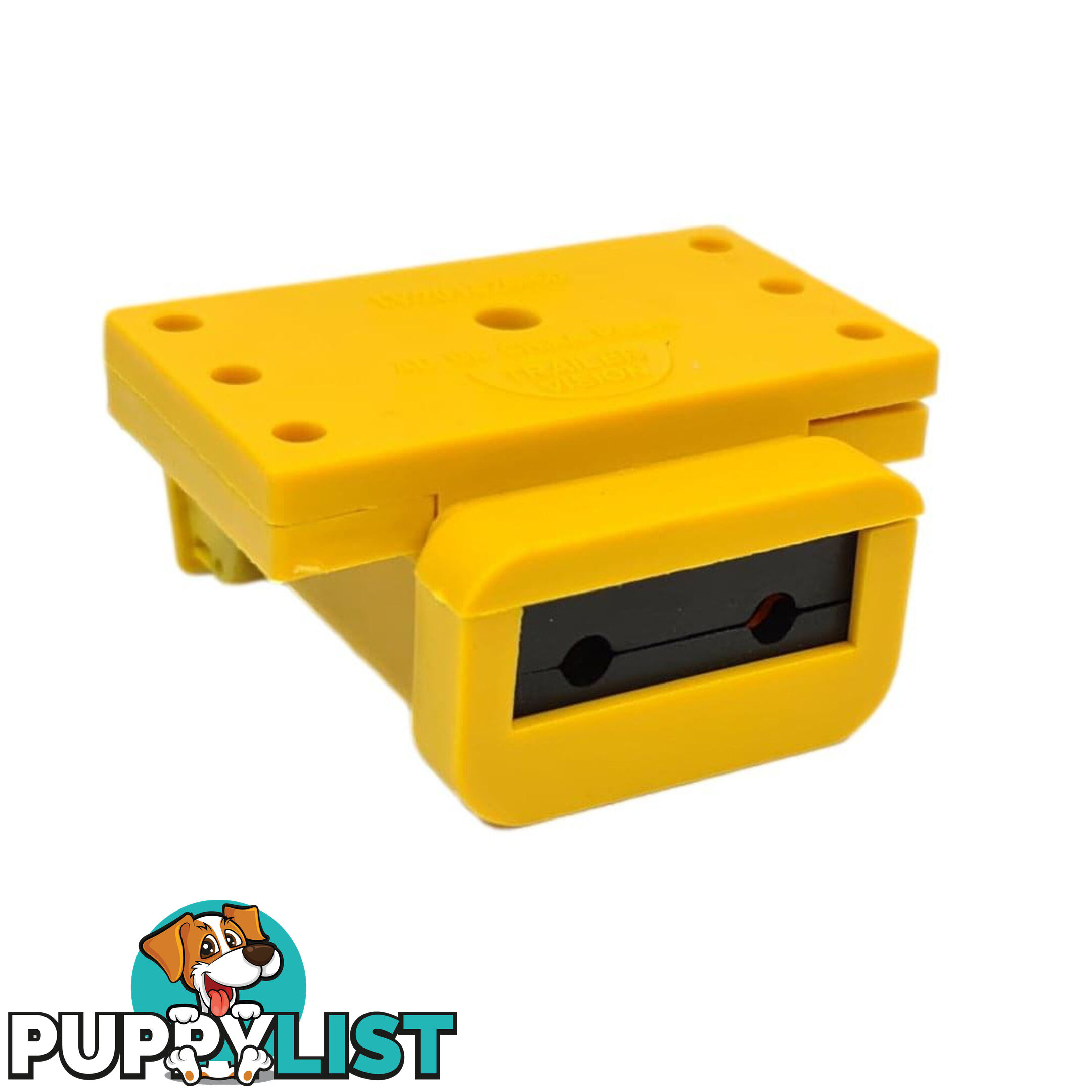 50amp Anderson Plug Yellow Mounting Kit Connector Cover Assembly with LED Power Indicator SKU - TV-201426-50Y