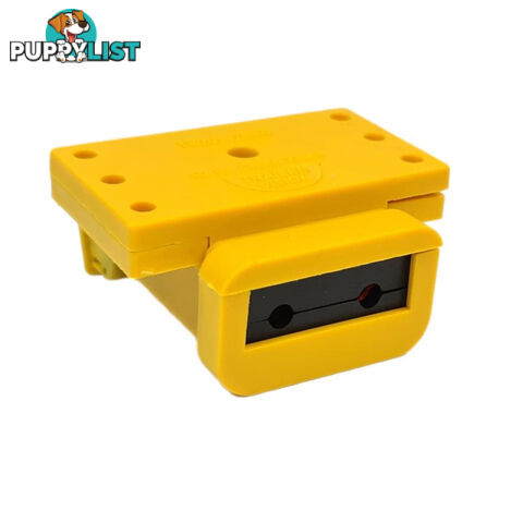 50amp Anderson Plug Yellow Mounting Kit Connector Cover Assembly with LED Power Indicator SKU - TV-201426-50Y