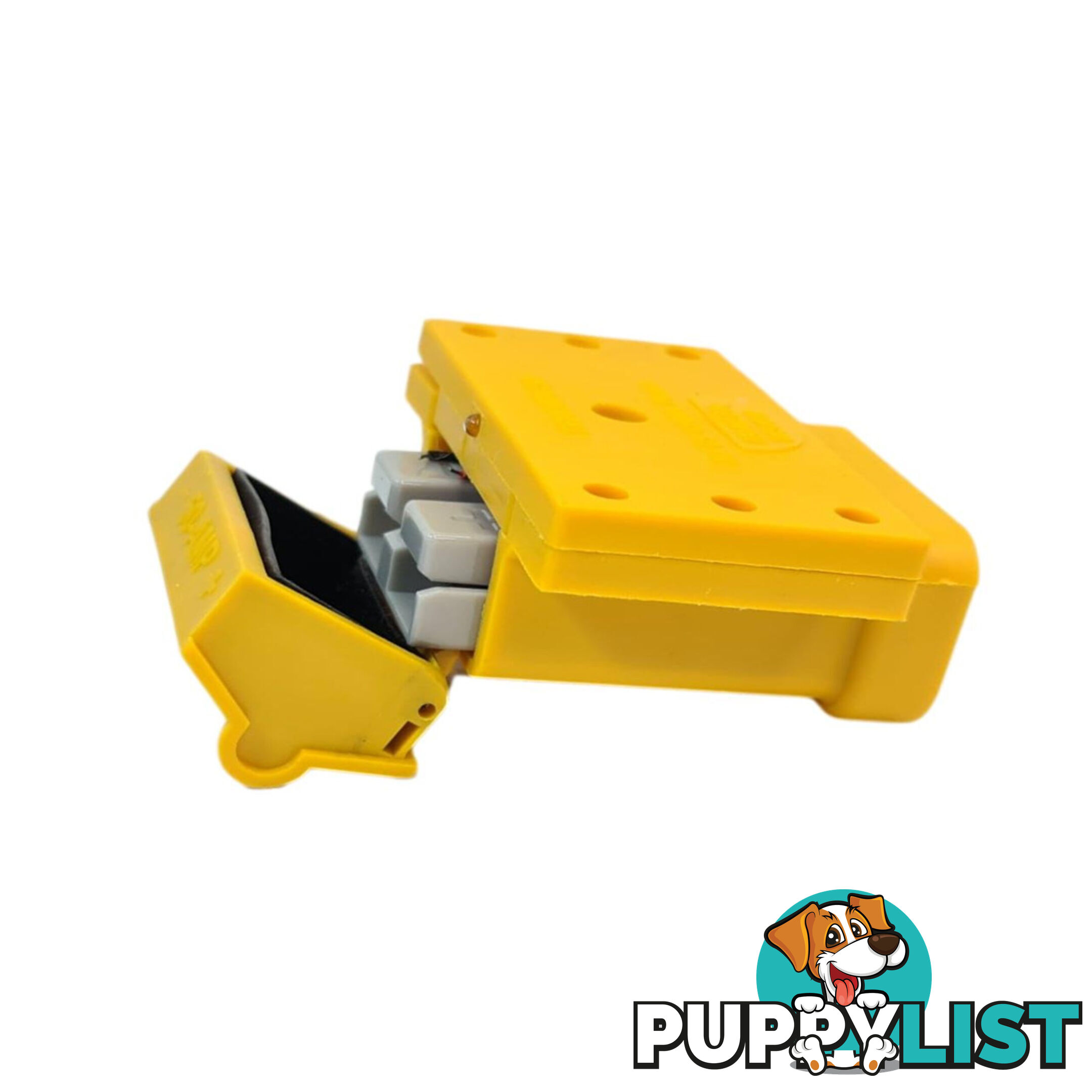 50amp Anderson Plug Yellow Mounting Kit Connector Cover Assembly with LED Power Indicator SKU - TV-201426-50Y