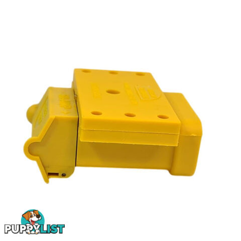 50amp Anderson Plug Yellow Mounting Kit Connector Cover Assembly with LED Power Indicator SKU - TV-201426-50Y