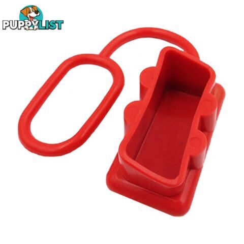 50a Anderson Dust Cap Rubber Red 1pc SKU - BB-50ampCapRed