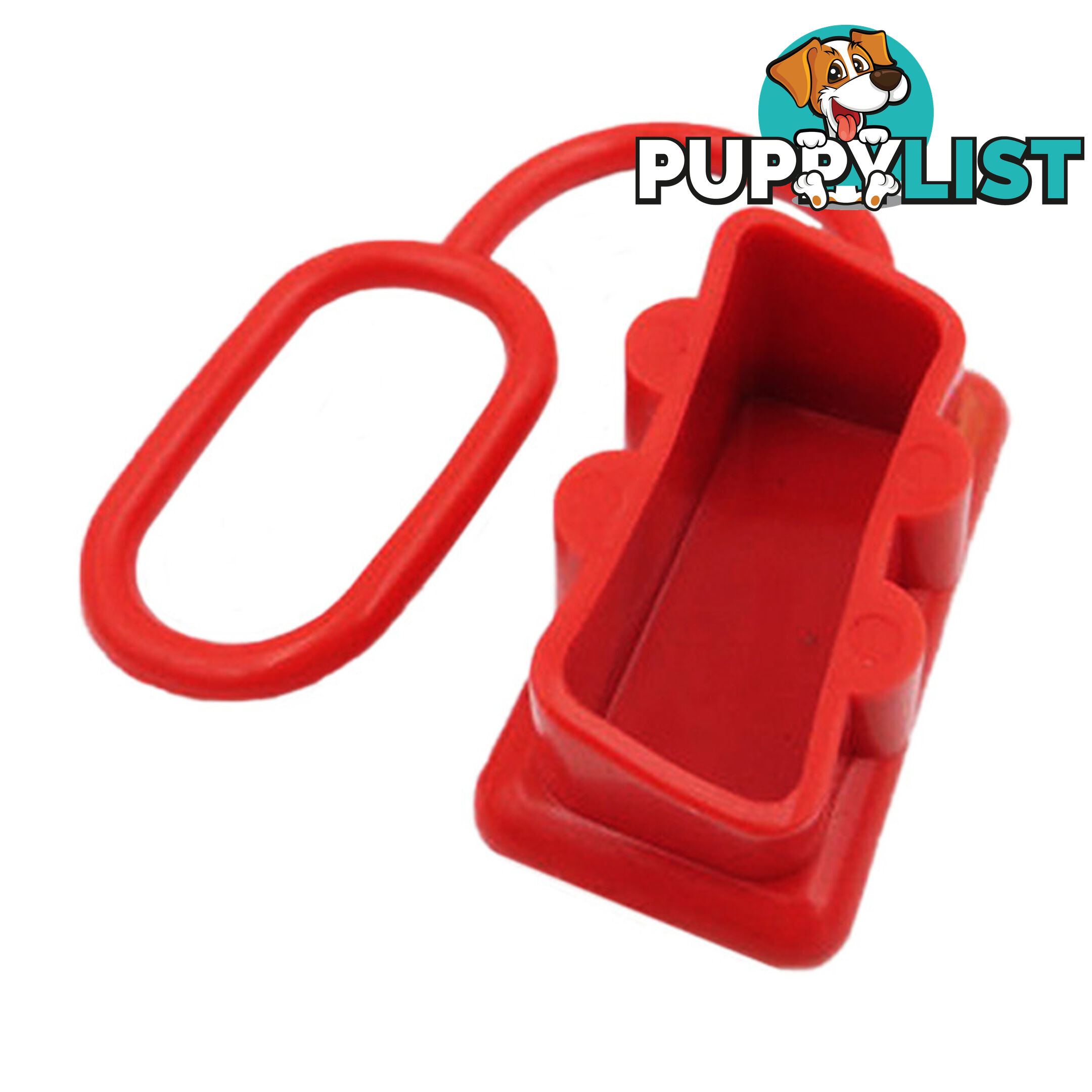 50a Anderson Dust Cap Rubber Red 1pc SKU - BB-50ampCapRed