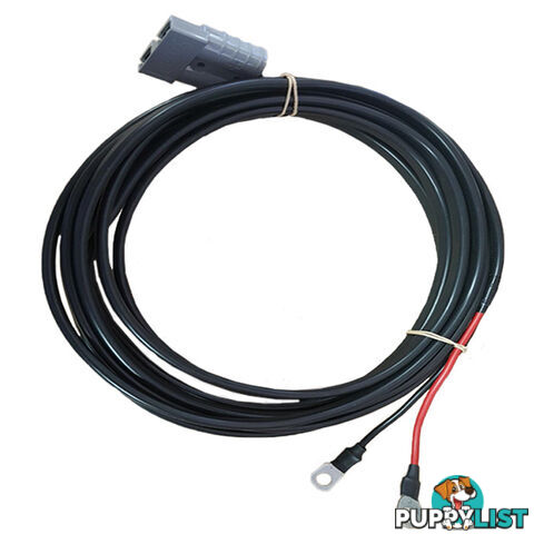 12v x 1m 8 B S Extension Lead 50amp Anderson Style Plug to Battery Lugs SKU - BB-50ampAndBattLugs8BampS1m