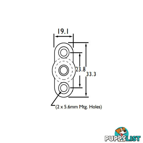 Bussman Single Stude Type Junction Block Feed Through 1/2 ", 3/8 ", 1/4 "