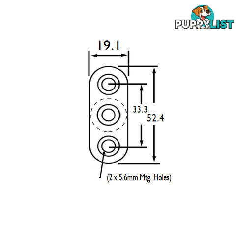 Bussman Single Stude Type Junction Block Feed Through 1/2 ", 3/8 ", 1/4 "