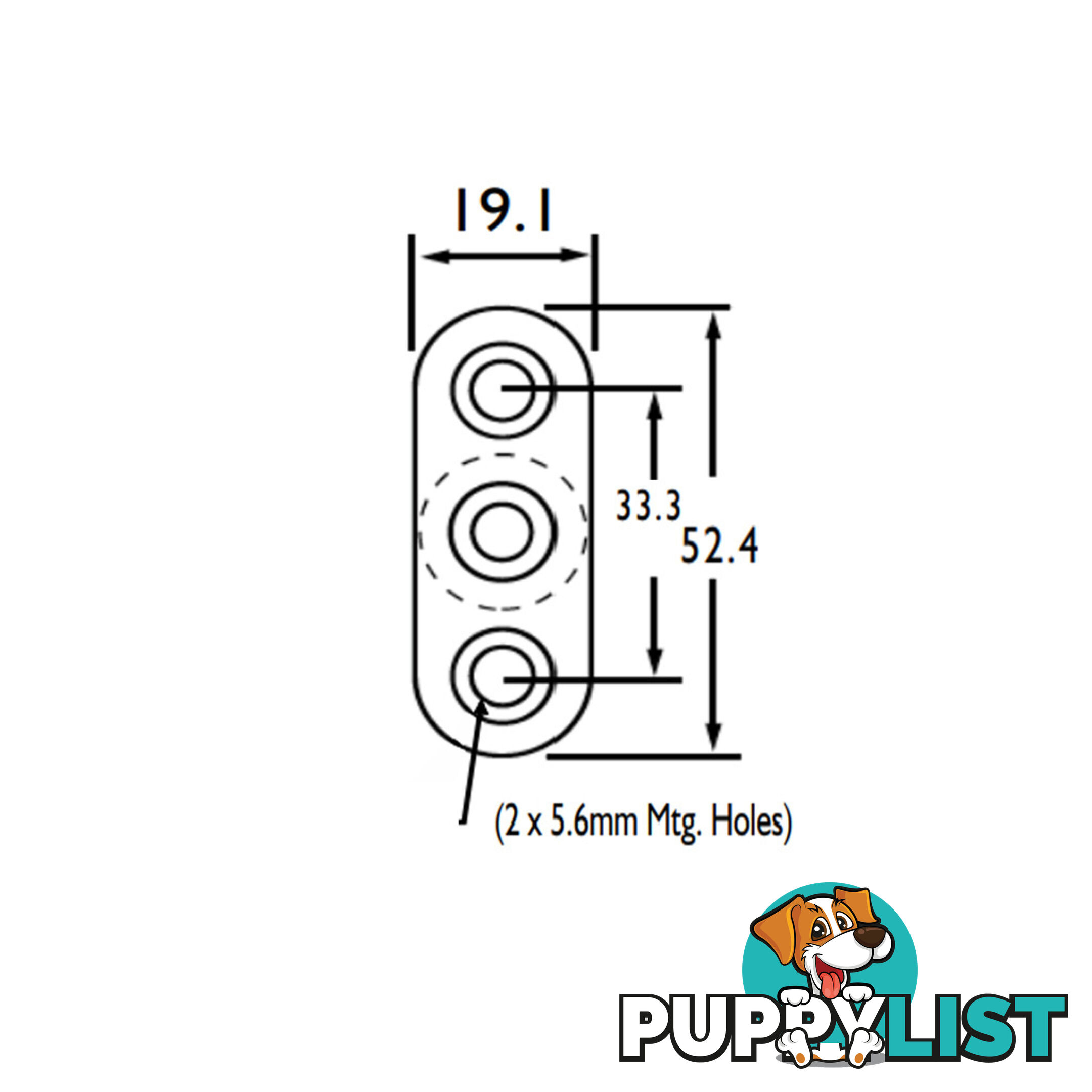 Bussman Single Stude Type Junction Block Feed Through 1/2 ", 3/8 ", 1/4 "