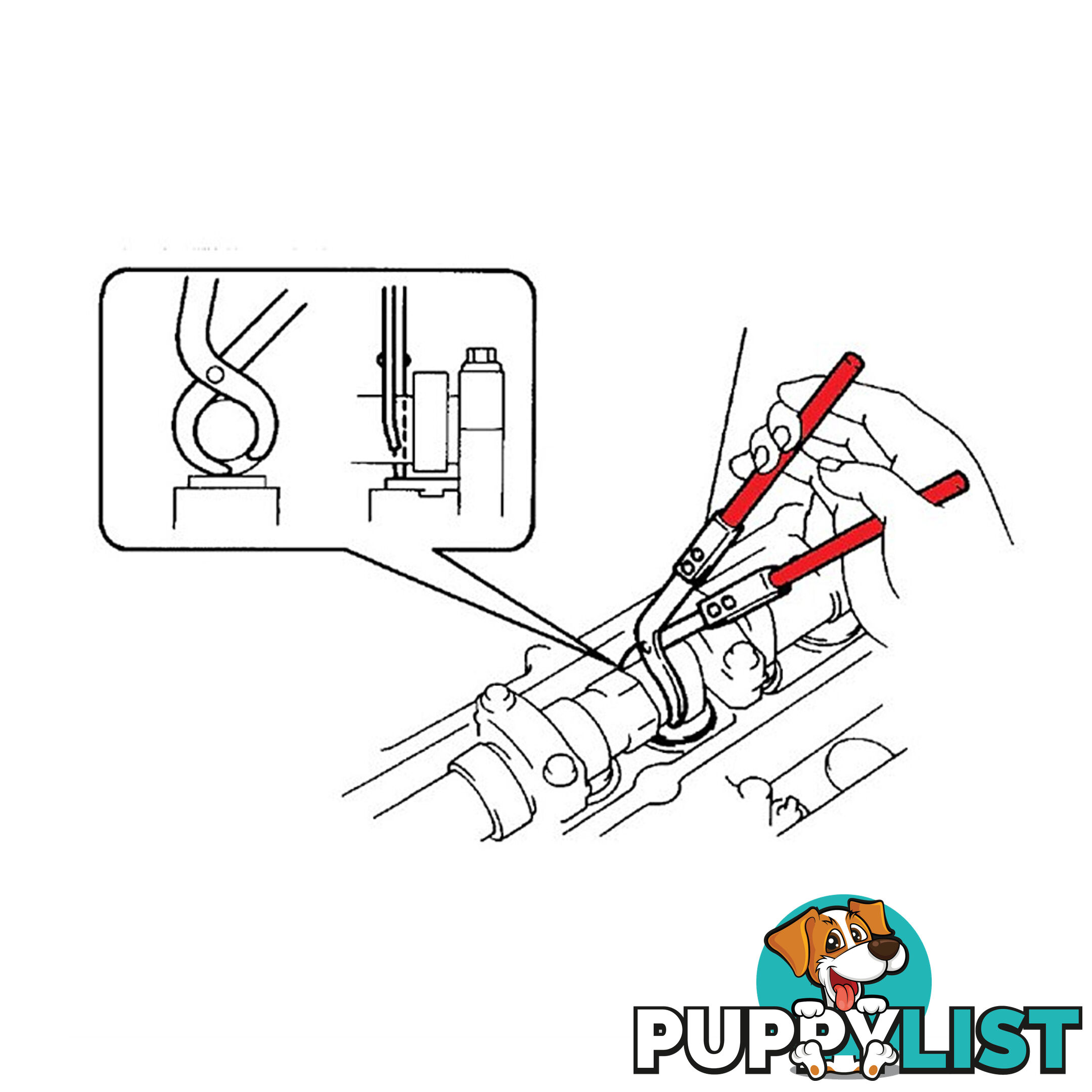 Toledo Valve Shim Adjusting Tool Set  - Suits Toyota SKU - 304053