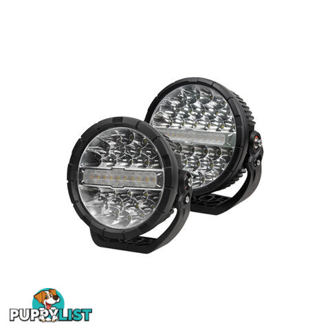 WhiteVision 7 " or 9 " HD LED Driving Lights w/ Park Function   DRL SKU - LDL9700, LDL9900