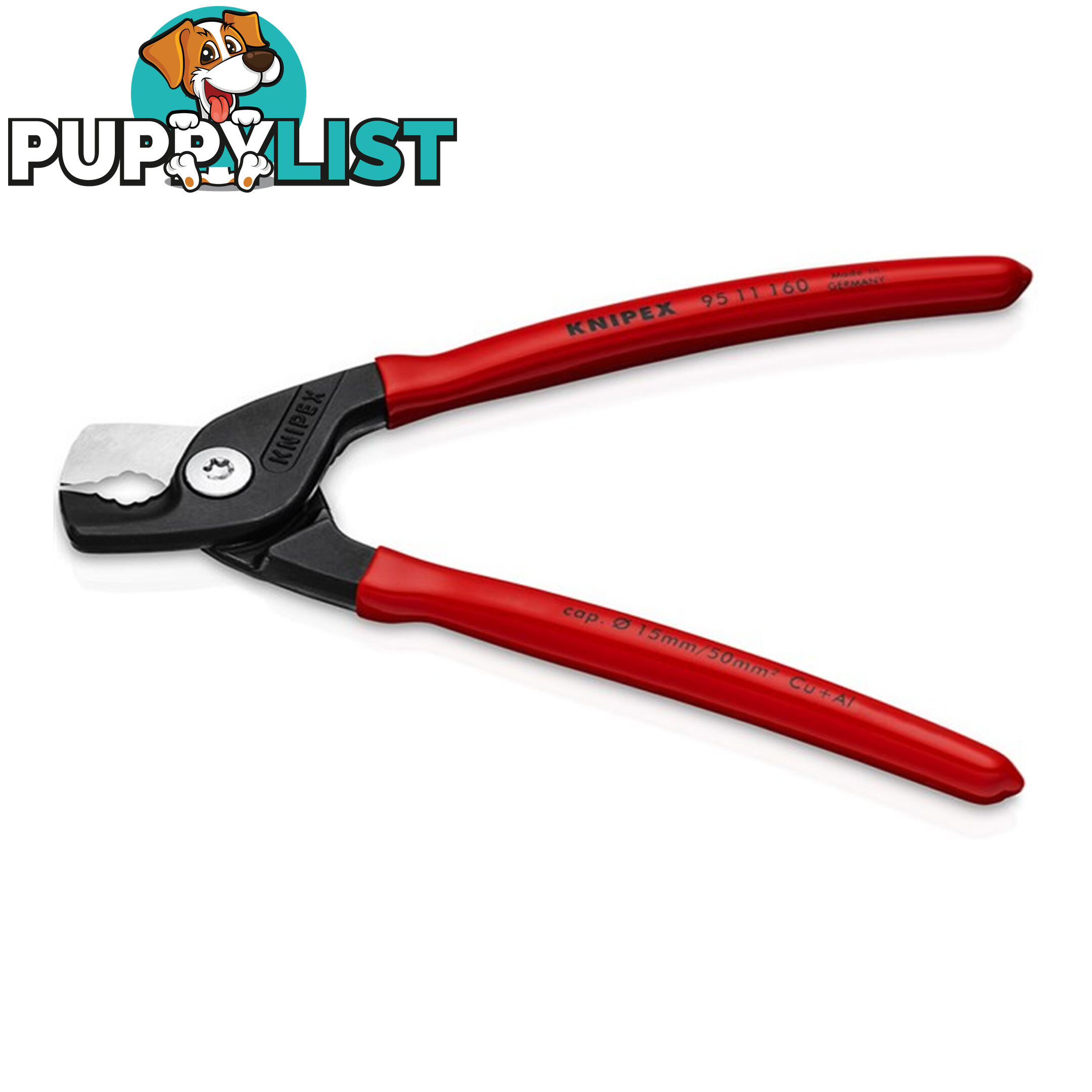 Knipex Stepped Wire and Cable Cutters up to 50mm2 SKU - 9511160