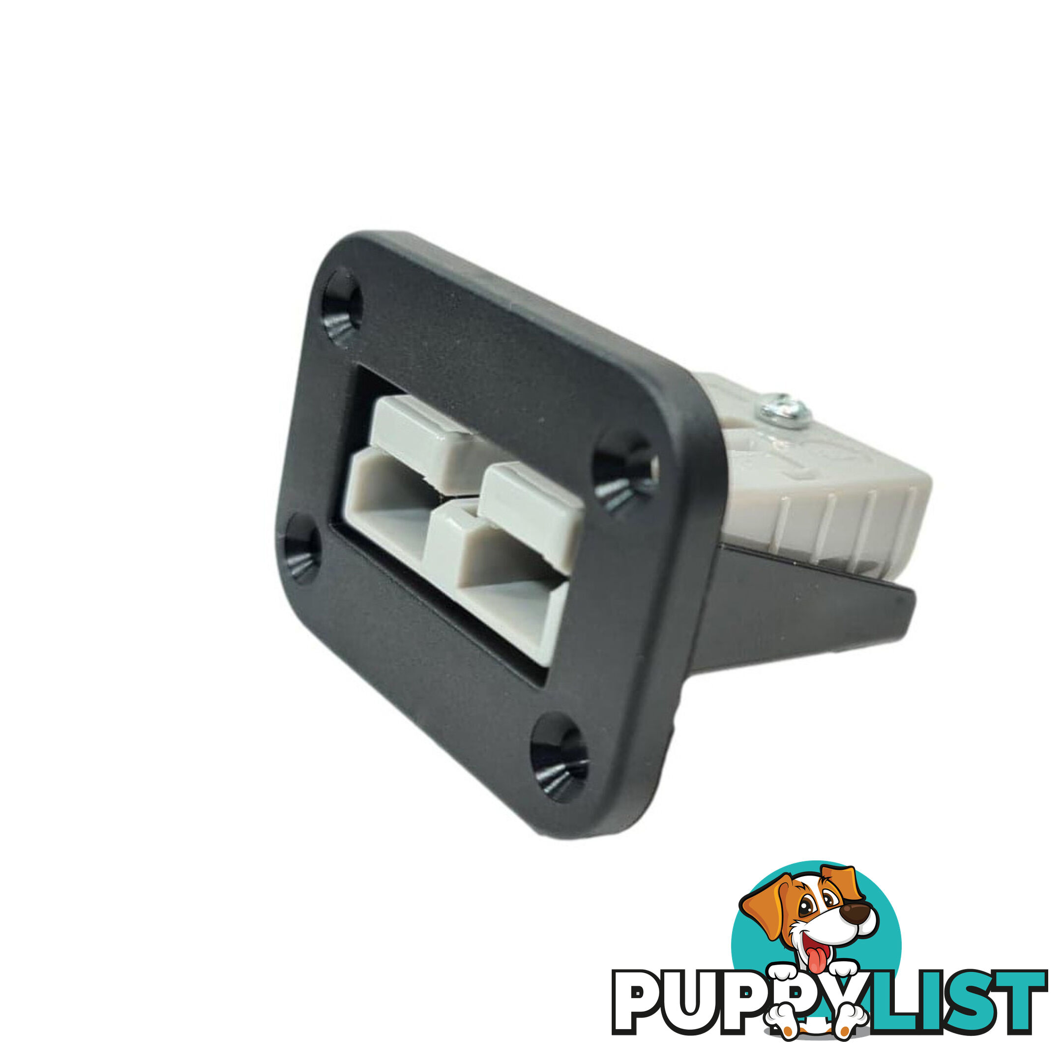 Flush Panel Mount Assembly suits 50 amp Anderson Plug inc Plug   Fittings SKU - AR01Plug