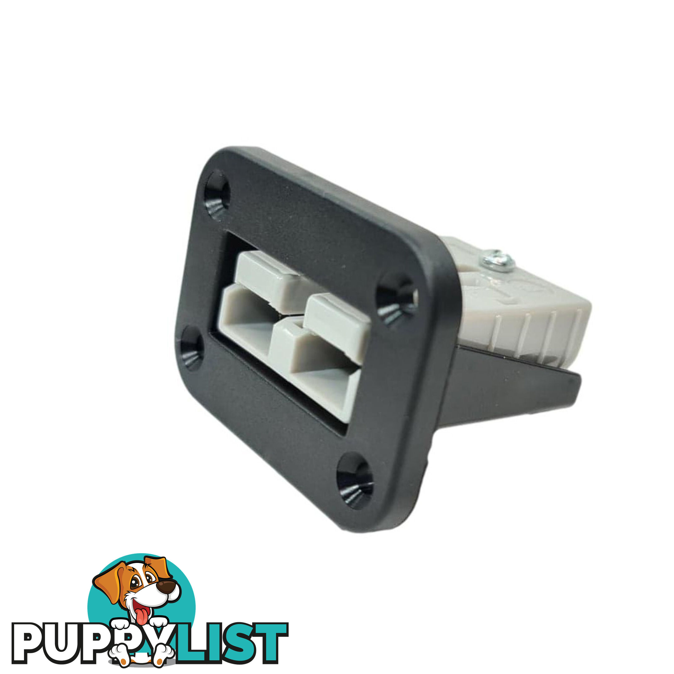 Flush Panel Mount Assembly suits 50 amp Anderson Plug inc Plug   Fittings SKU - AR01Plug