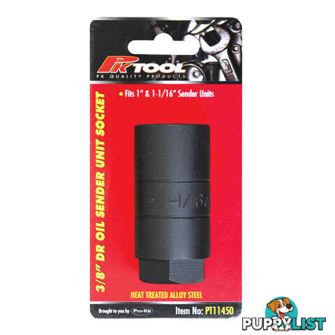 PK Tools Oil Pressure Switch Socket 3/8 "Dr Fits 26mm / 27mm (1 " / 1 1/16 ") SKU - PT11450