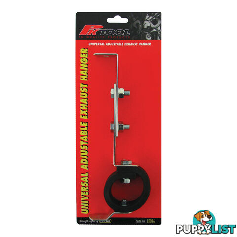 Exhaust Hanger Adjustable Universal Fit Gal Finish SKU - ER016