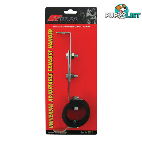 Exhaust Hanger Adjustable Universal Fit Gal Finish SKU - ER016