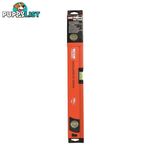 Toledo Magnetic Box Level  - 2400mm Spirit Level SKU - 322240