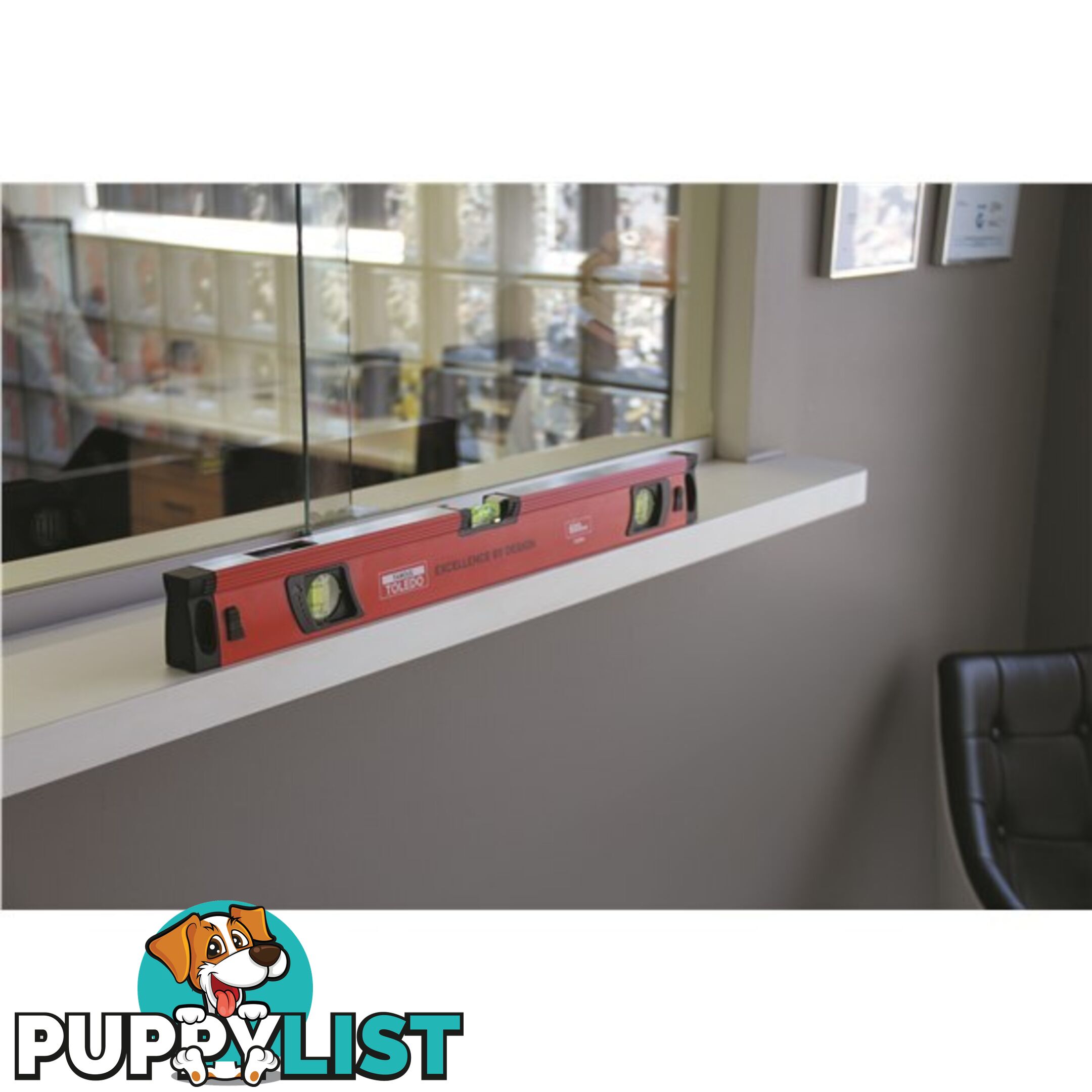 Toledo Magnetic Box Level  - 2400mm Spirit Level SKU - 322240