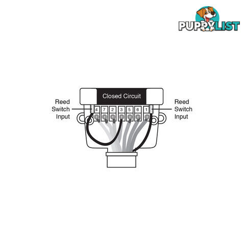 Narva 12 Pin Flat Trailer Socket Rating 15A @12V w/ closed switch SKU - 82073BL