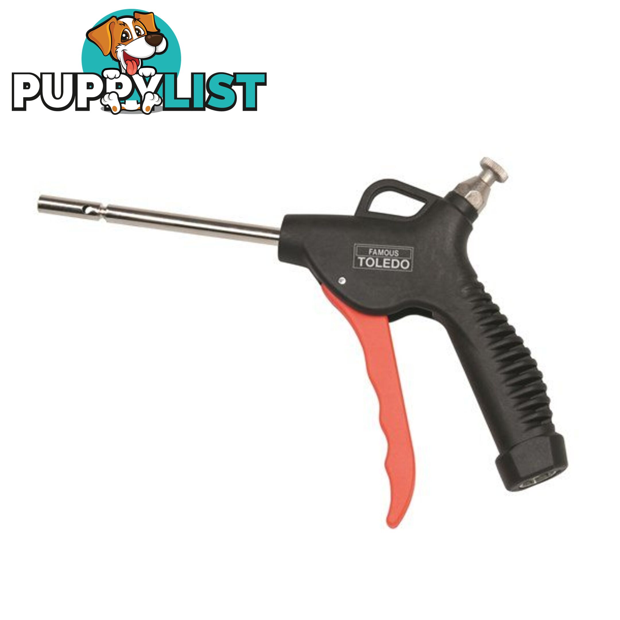 Toledo Air Blow Gun  - High Flow Safety Type 100mm SKU - 321100