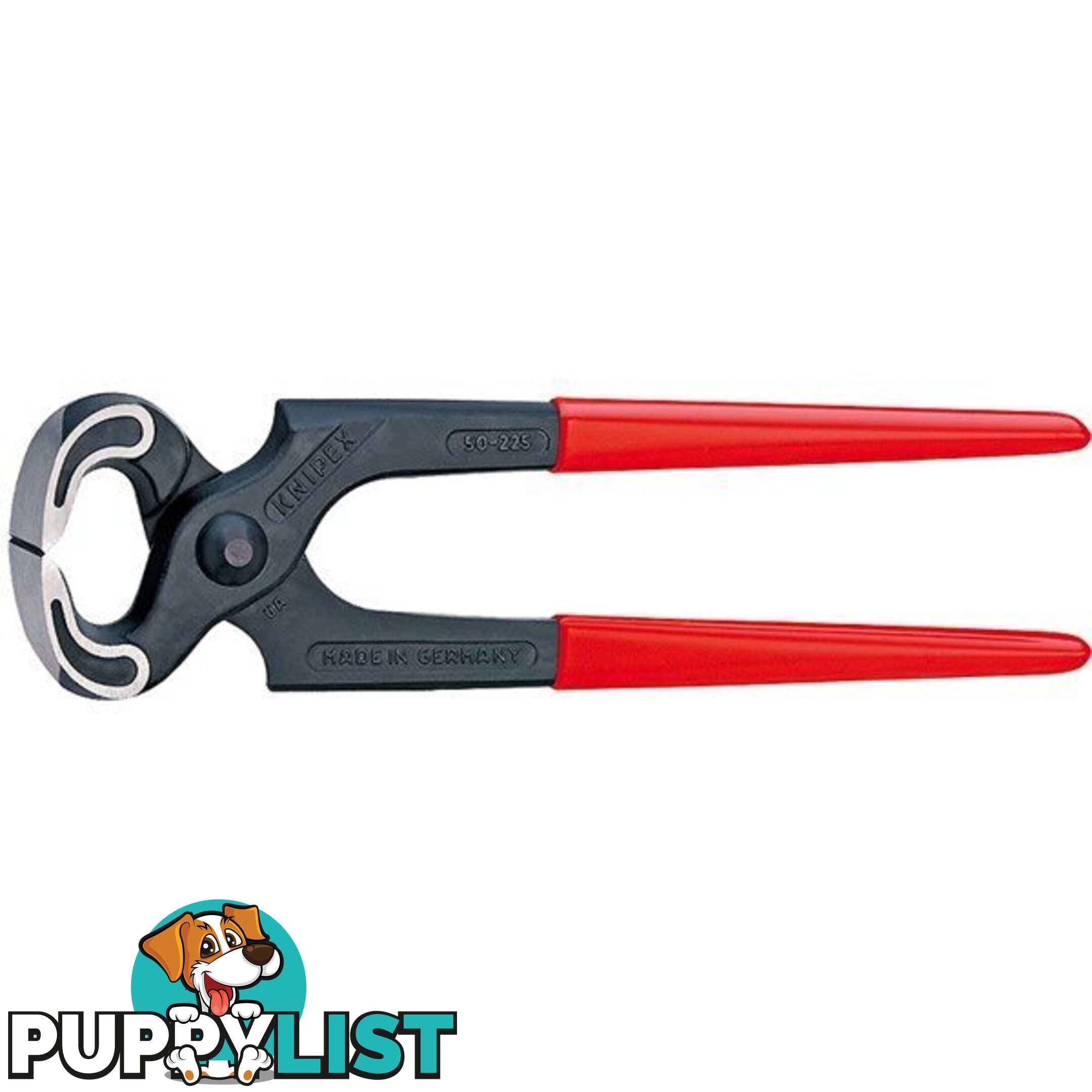 Knipex 225mm Carpenters ' Pincer 2.2mm Cutting edges with bevel SKU - 5001225