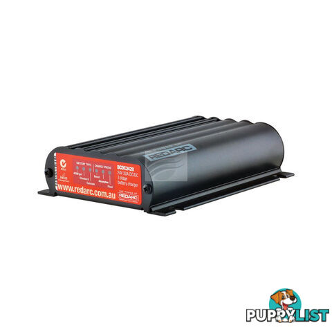 Redarc 12/24v Smart Start DC-DC Battery Charger 20A Multi Stage 24v SKU - BCDC2420