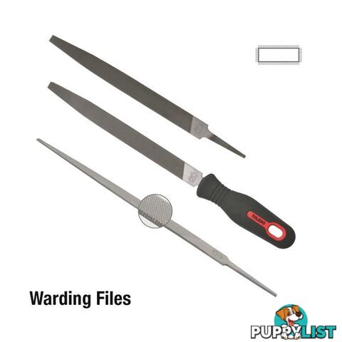 Toledo Warding File Smooth  - 150mm SKU - 06WF03CD