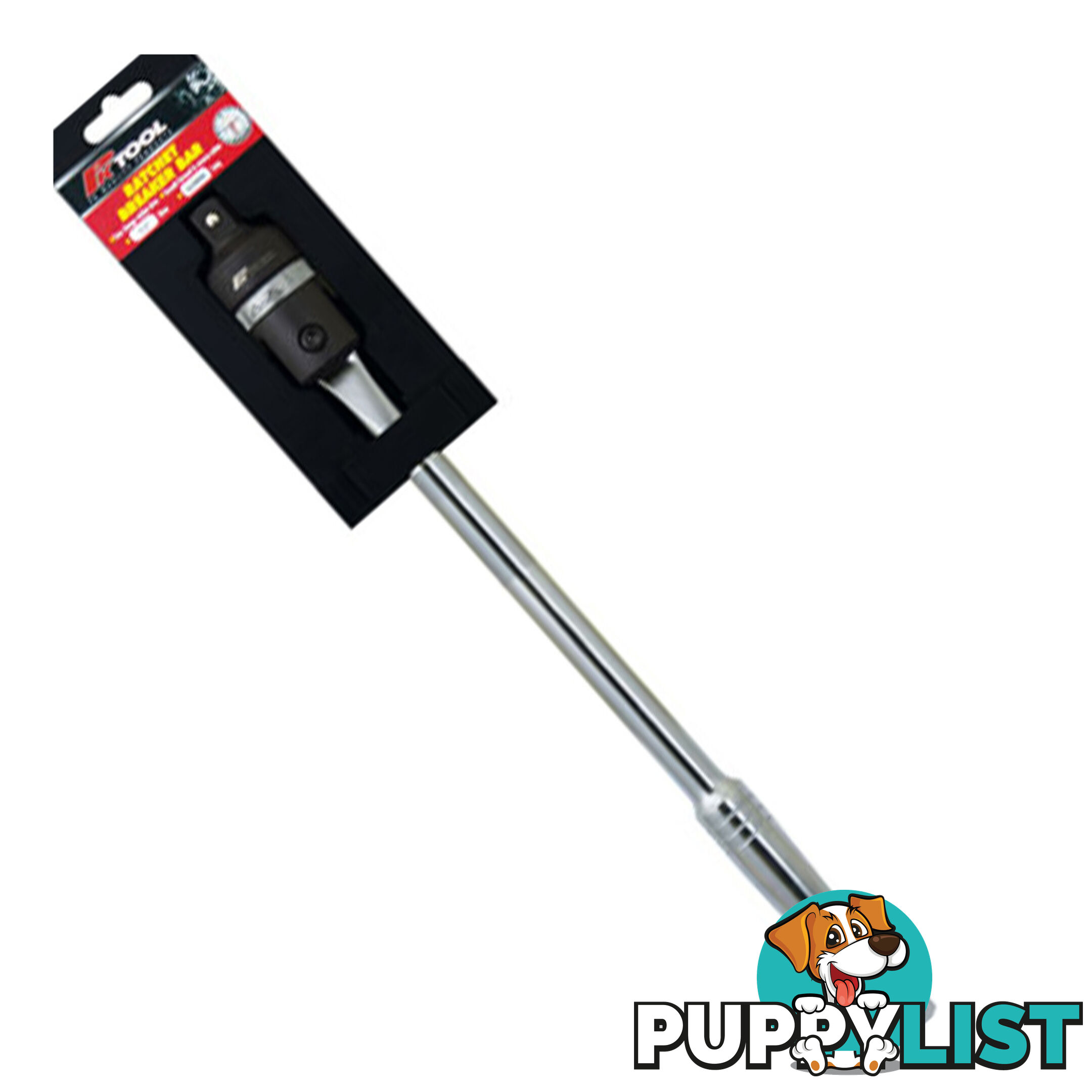 Breaker Bar 3/8 "dr Ratchet Head 460mm Long Forward Reverse Lock Heavy Duty SKU - PT53301