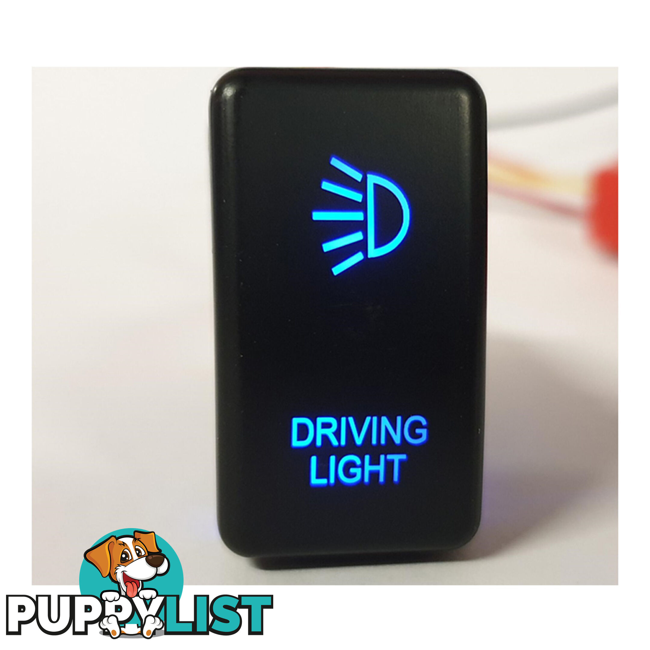 Isuzu Dmax MUX Holden Colorado 2012-17 Push Button Switch Blue Driving Light SKU - BB-T6AJ11blue