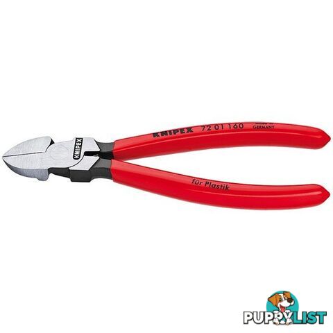 Knipex 180mm Diagonal Cutters for Plastic SKU - 7201180