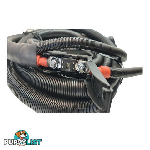 2 B S x 6m (35mm2) 12/24v Extension Lead with 175a Anderson Plug and Cover Assembly SKU - DC-13317