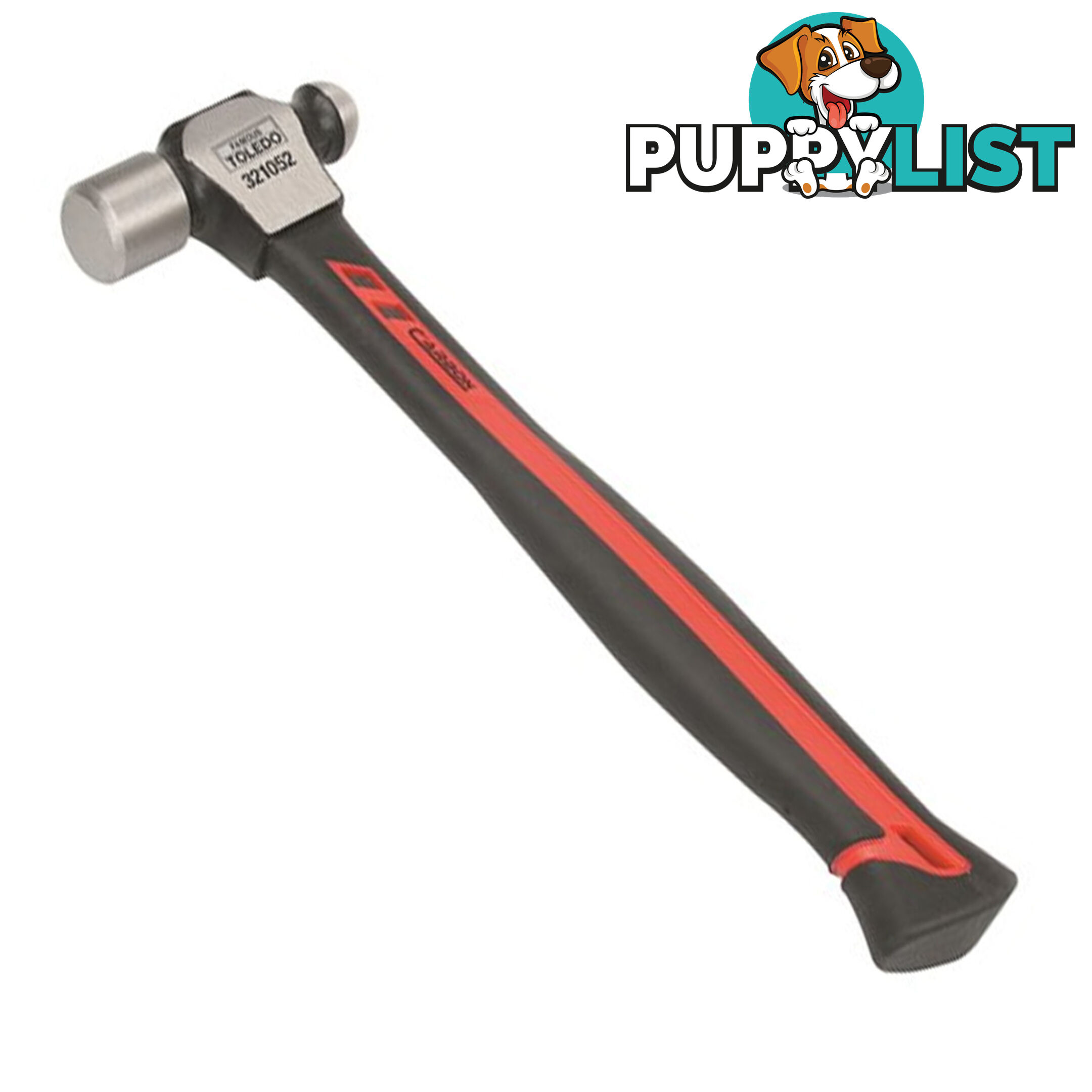 Toledo Ball Pein Hammer Carbon Fibre Handle  - 24oz / .68kg SKU - 321052