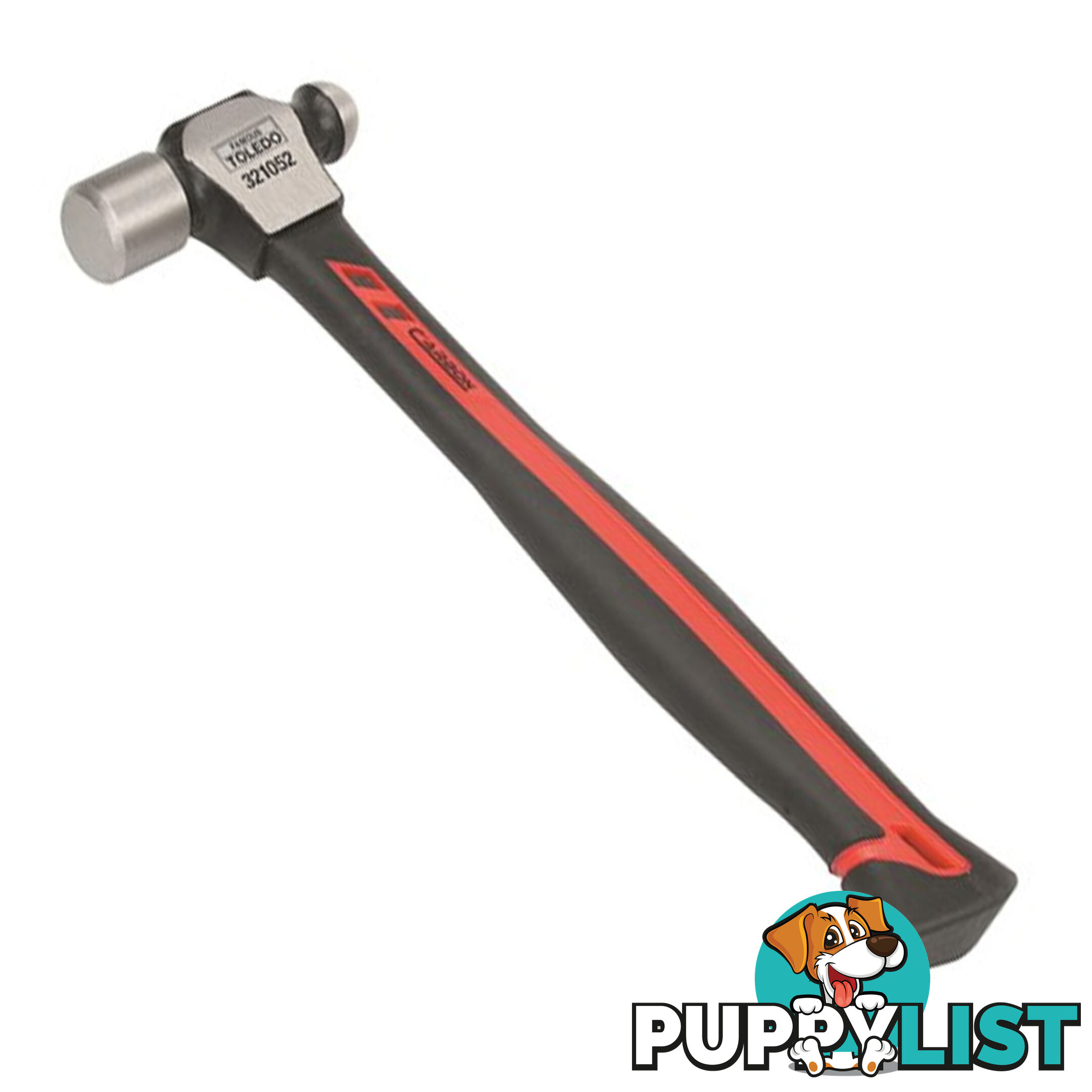 Toledo Ball Pein Hammer Carbon Fibre Handle  - 24oz / .68kg SKU - 321052