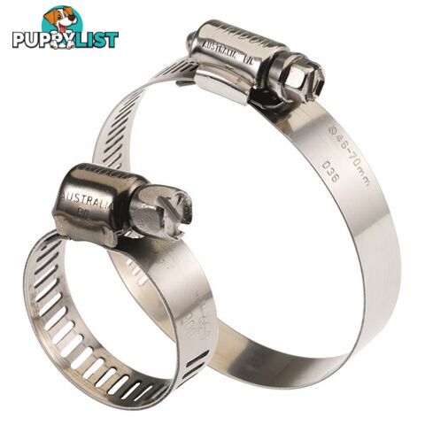 Tridon Full 316 S. Steel Hose Clamp 18mm â32mm 10pk SKU - H316-012P