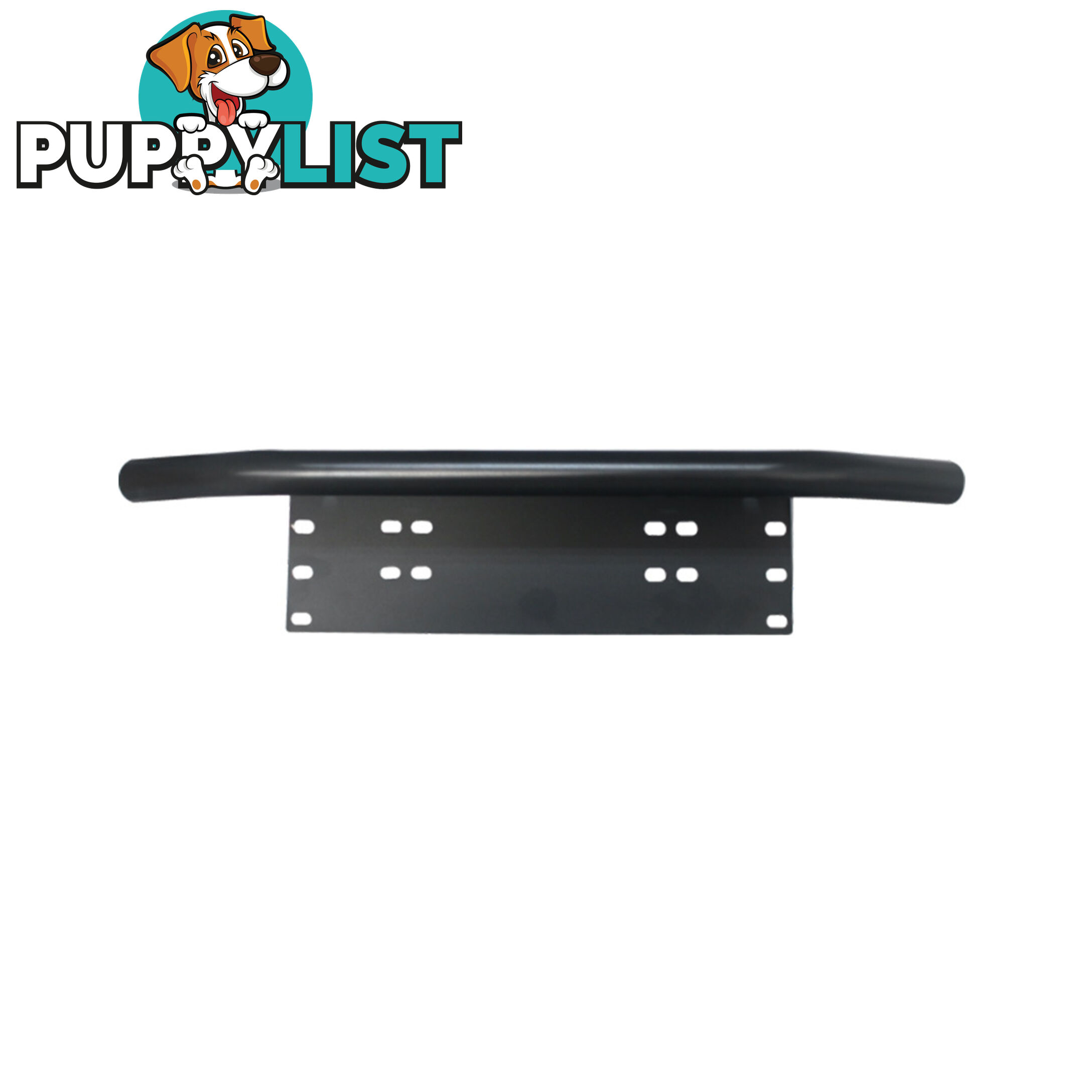 WhiteVision Light Bar Bumper Bracket Surface Mount Black Coat SKU - LLBBKT10B