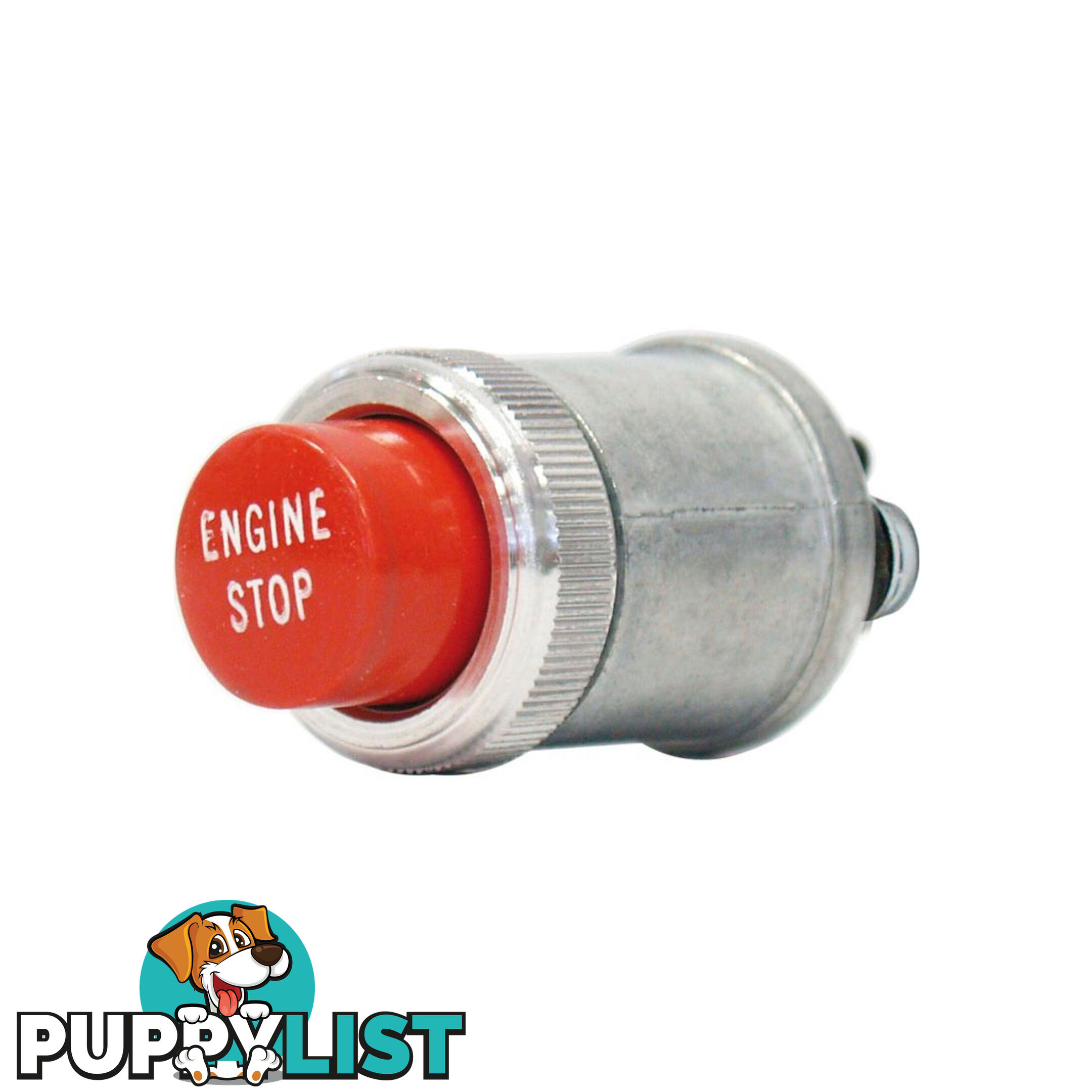 Cole Hersee Push Button Engine Stop Red Switch Off/Mom On SKU - E61-90048