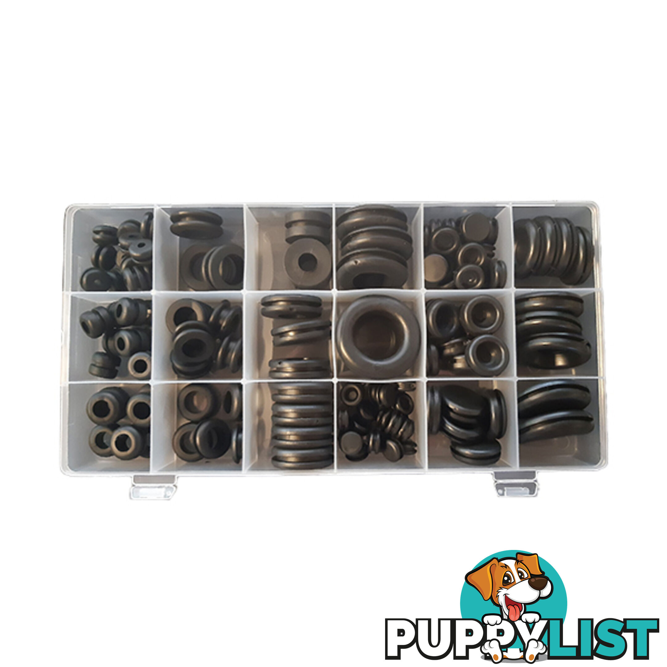 Rubber Grommet Assortment Kit 125pc  - (Duplicate Imported from WooCommerce) SKU - RG2108