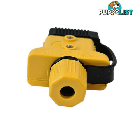 Trailer Vision 50 amp Anderson Plug Cover with Dust Cap Yellow SKU - TV416375-50Y