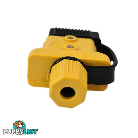 Trailer Vision 50 amp Anderson Plug Cover with Dust Cap Yellow SKU - TV416375-50Y