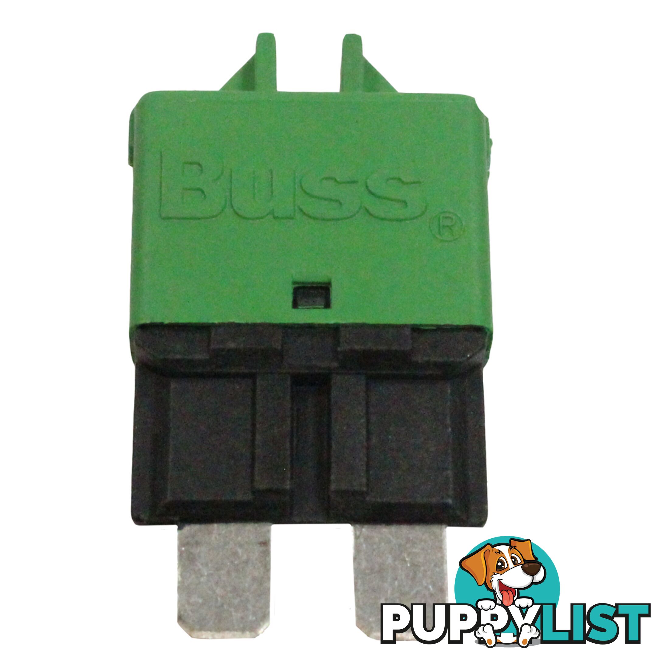 BUSSMANN 30AMP 12-24V Resettable Blade Fuse Circuit Breaker Manual Reset SKU - 10364