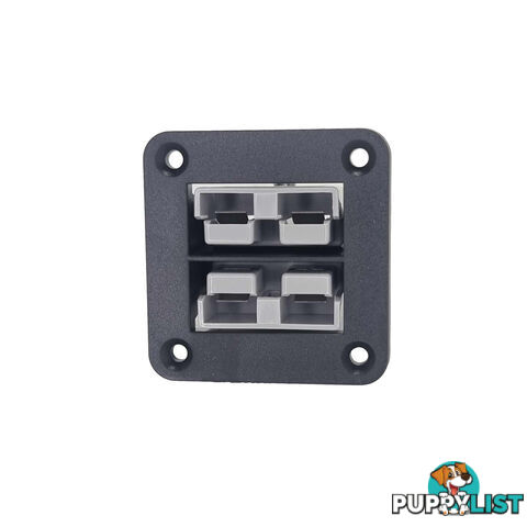 Blue Bar Double 50 amp Anderson Flush Mount with Plugs SKU - DC-254