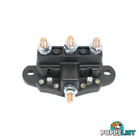 Motor Reversing Solenoid 12v 75A / 24v 45A DPDT F-Type Bracket SKU - E61-24450, E61-24450-02