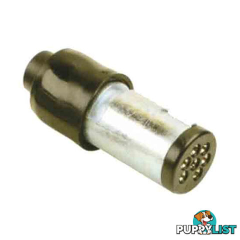 LoadMaster 7 Pin Trailer Plug Round Small SKU - LM30506