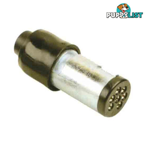 LoadMaster 7 Pin Trailer Plug Round Small SKU - LM30506