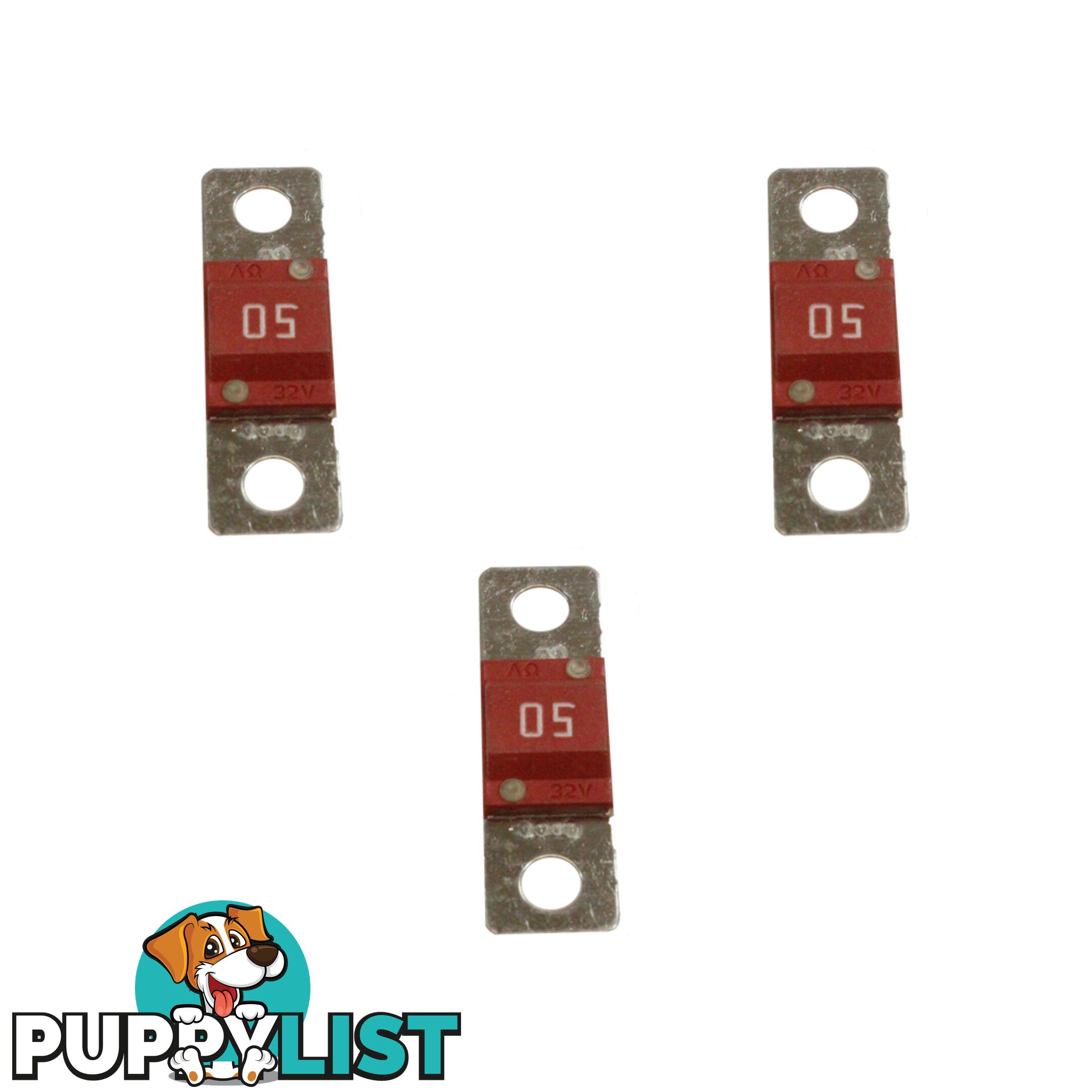 50 AMP Midi Strip Fuse Bolt On Style For Duel Battery SKU - LV5352