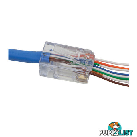 Klein Pass-Thru Modular Data Plug CAT6 50pk SKU - VDV826-703