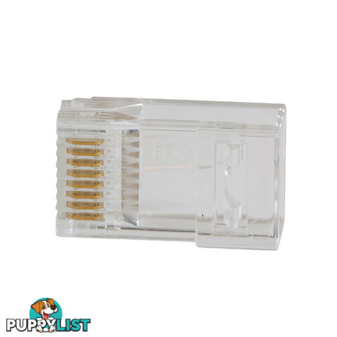 Klein Pass-Thru Modular Data Plug CAT6 50pk SKU - VDV826-703